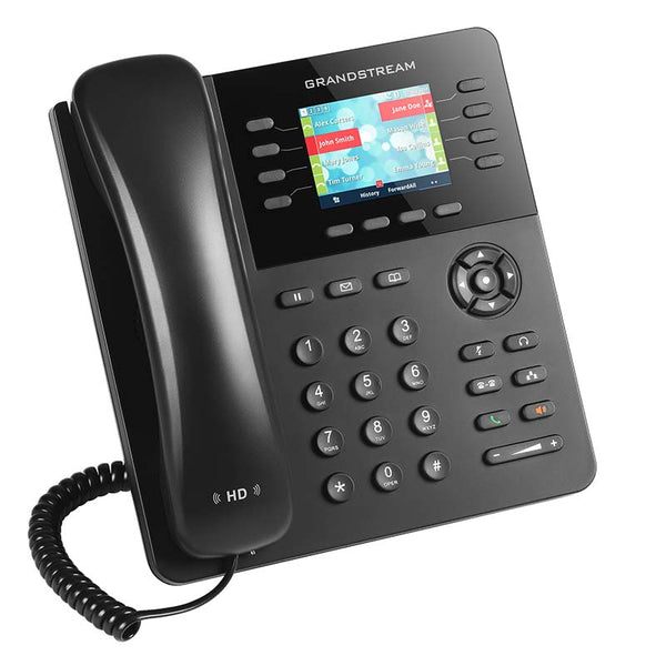 Lot of Grandstream GXP2160 Enterprise 6-Line IP Phone, 4.3 LCD, PoE, Bluetooth - 3